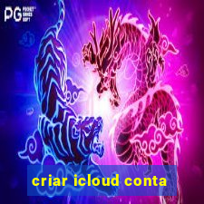 criar icloud conta